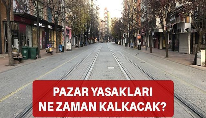 Aşılar Oluyor, Pazar Günü Yasağı Ne Zaman Kalkacak?