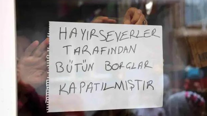 Hayırsever Vatandaş Veresiye Defterlerini Kapattı