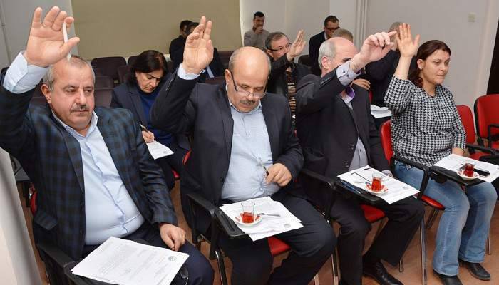 Aralık ayı meclisi toplandı