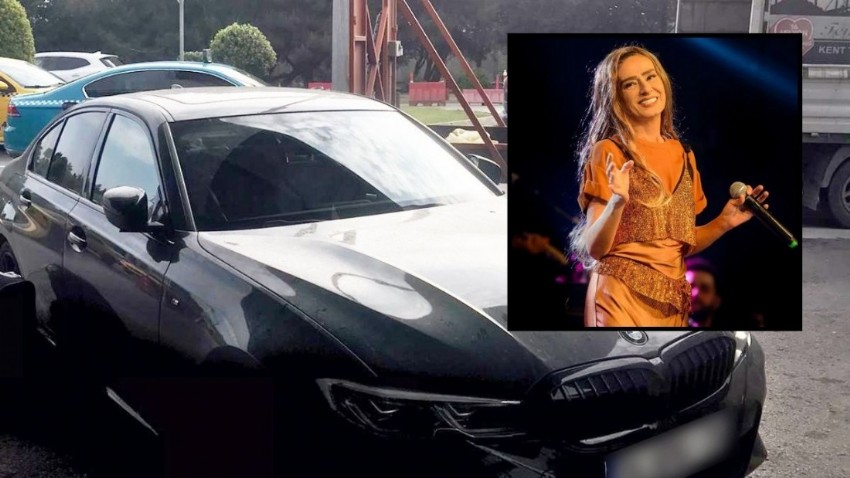Ünlü şarkıcı Yıldız Tilbe, polis aracına çarptı