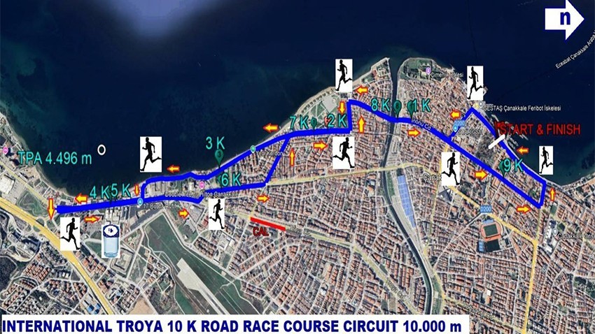 Maraton Sebebiyle Bazı Yollar Kademeli Kapatılacak