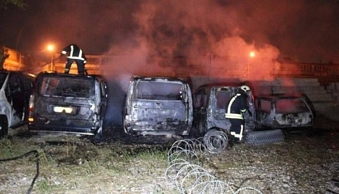 4 araç kullanılamaz hale geldi