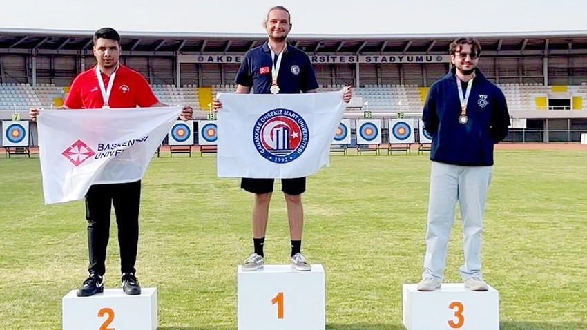 ÇOMÜ’lü Okçular Türkiye’nin Zirvesinde