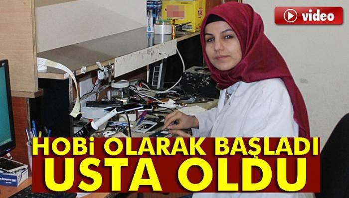 Hobi olarak başladı usta oldu