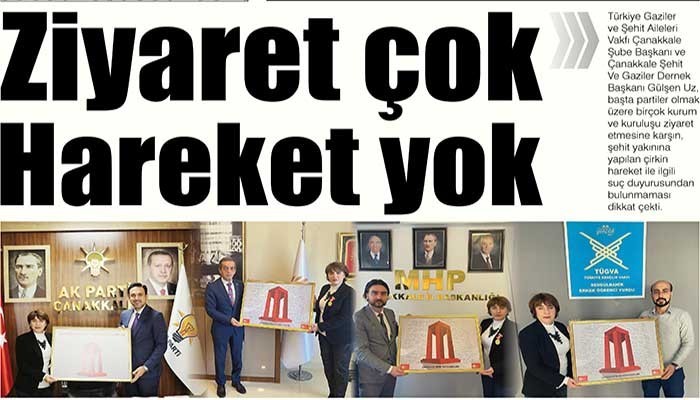 Ziyaret çok, Hareket yok