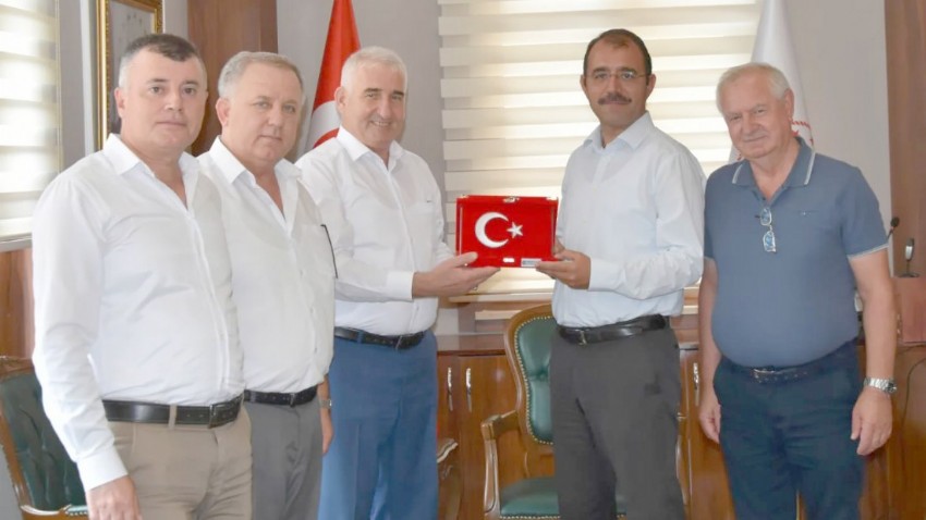 Kaymakam Erdinç Dolu'ya Ziyaret