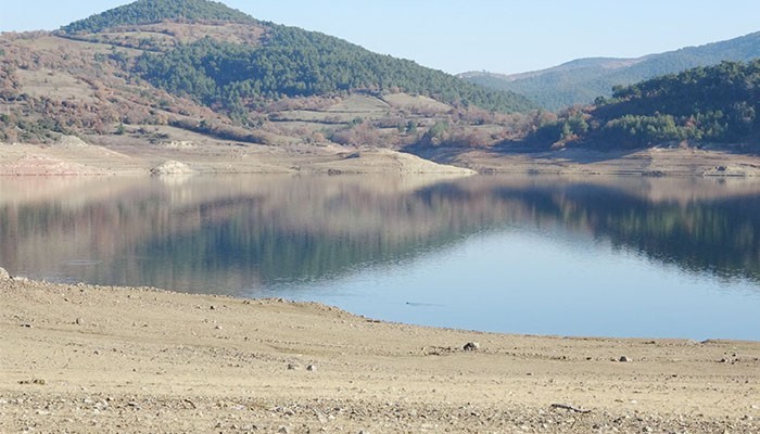 Bayramiç Barajı'nda su kapasitesi 20 milon metreküpe çıktı