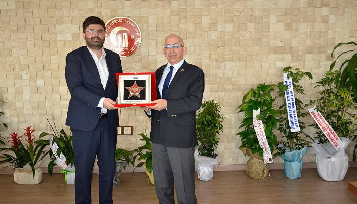 GESTAŞ Genel Müdürü Uslu’dan Rektör Murat’a ziyaret