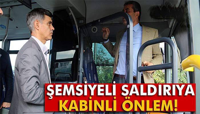 Şemsiyeli saldırıya karşı kabinli önlem