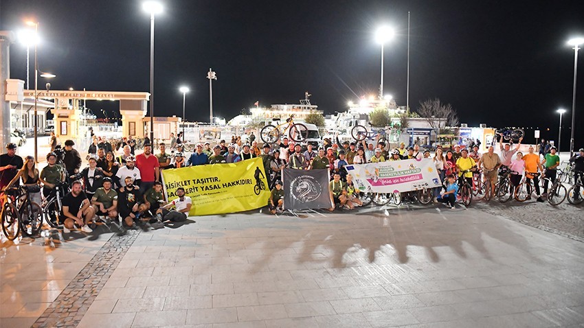 Bisiklet Turu Yoğun İlgi Gördü