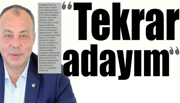 Semizoğlu: Tüketici KDV indirimini hissetmedi