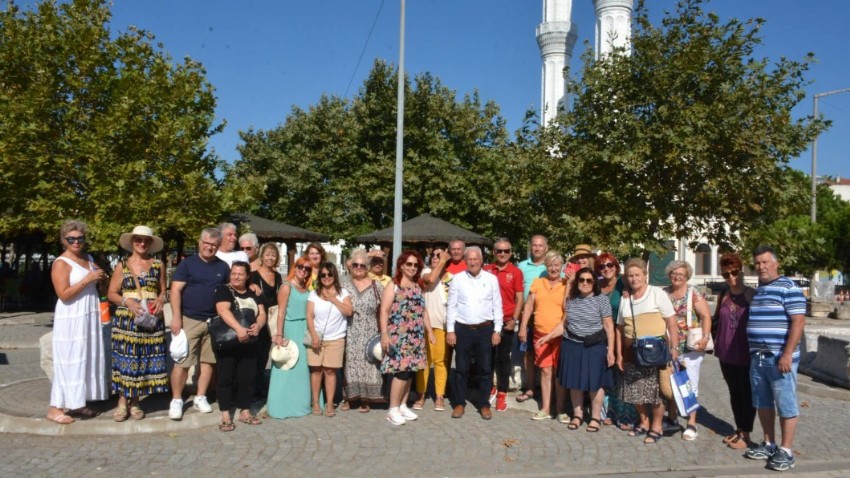 Yunanistan'daki Lapseki'den Çanakkale Lapseki'ye ziyaret