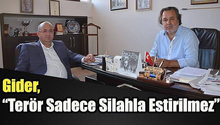 Terör Sadece Silahla Estirilmez 