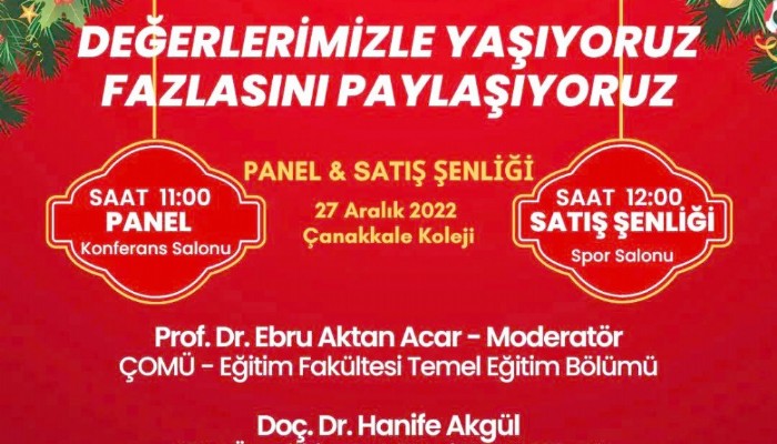 Değerlerimizle Yaşıyoruz, Fazlasını Paylaşıyoruz