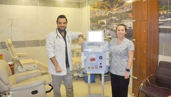 Hastane Bünyesine Kazandırılan Terapötık Afarez Cihazı Hizmete Girdi