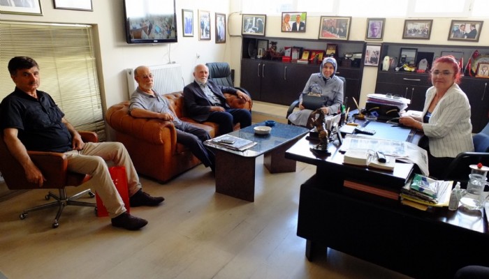 Saadet Partisi İl Yönetiminden ÇGC Başkanı Hafize Akıncı’ya Ziyaret