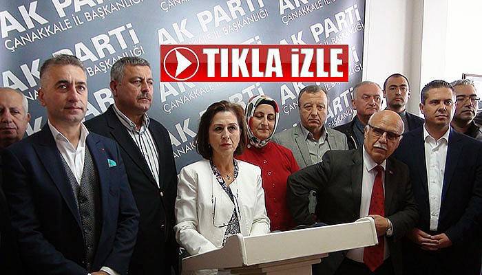 AK Parti, Çanakkale Belediye Meclisine katılmama kararı aldı (VİDEO)