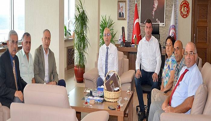 Gökçeada Belediye Başkanı’ndan Rektör Prof. Dr. Sedat Murat'a Ziyaret