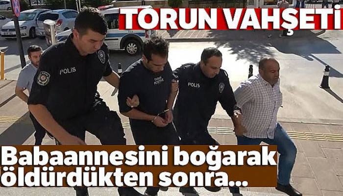 Uşak'ta torun vahşeti