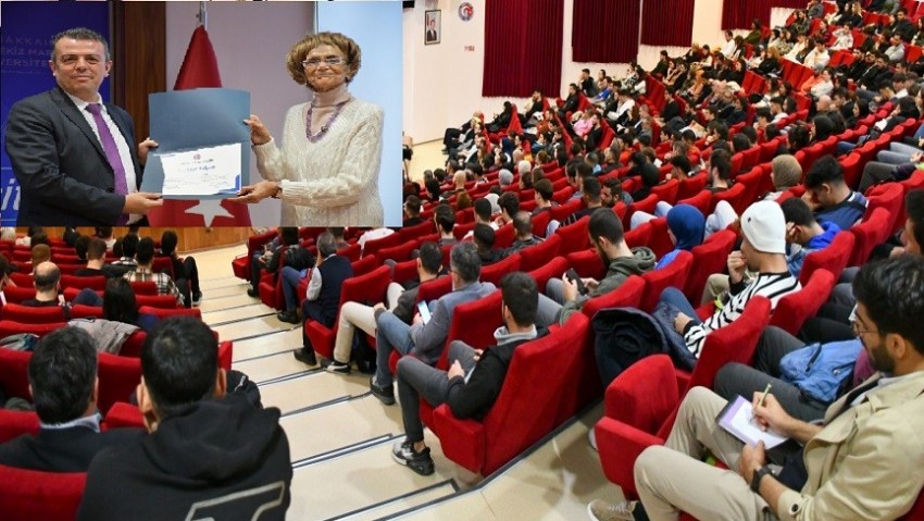  Prof. Dr. Suraiya Faroqhi ÇOMÜ’lü Öğrencilerle Bir Araya Geldi