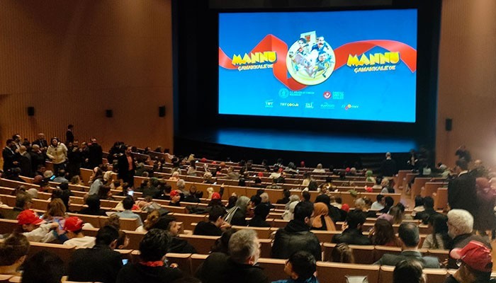 Mannu Çanakkale'de çizgi filminin galası yapıldı