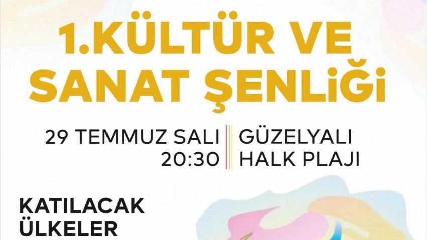 Çanakkale’de 1. Kültür ve Sanat Şenliği Güzelyalı’da Başlıyor