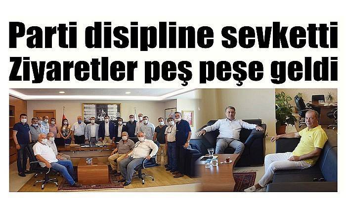 Parti disipline sevk etti, ziyaretler peş peşe geldi