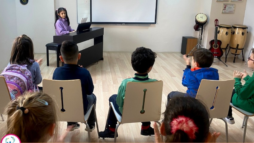 Çocuk Kültür Evi'nde Çocuklardan Keyifli Dinleti