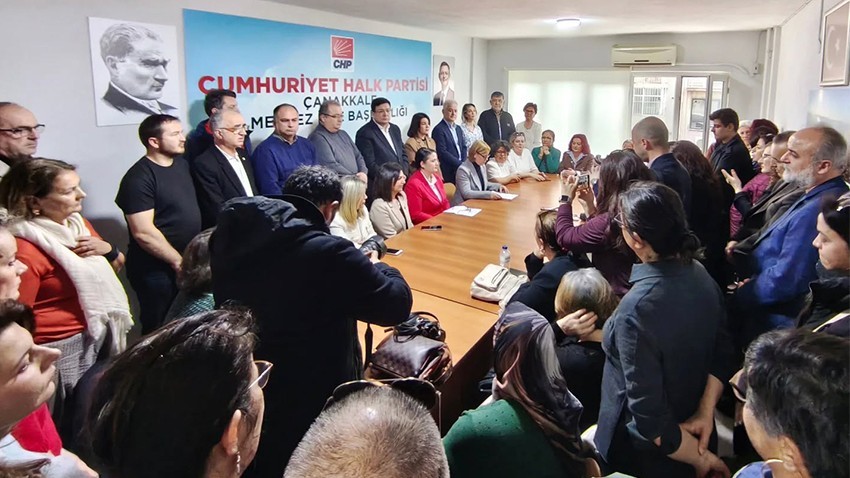 CHP Merkez İlçe Kadın Kolları Başkanlığında Görev Değişimi