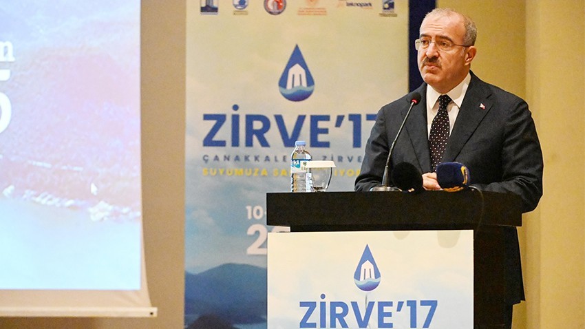 Su, zirvede ele alındı