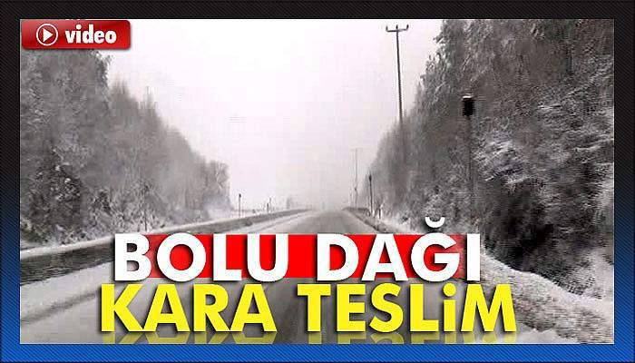 Bolu Dağı kara teslim