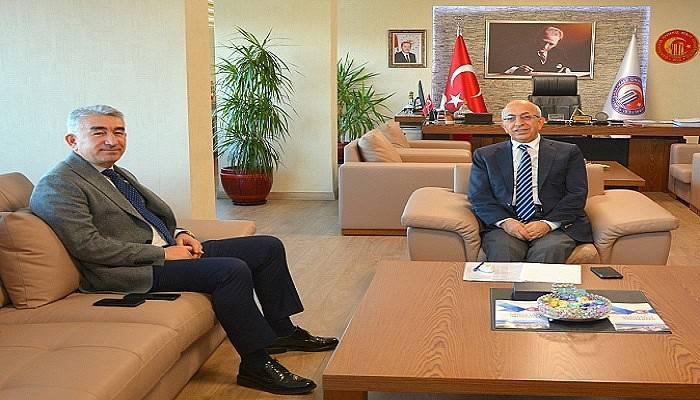 İl Emniyet Müdüründen Rektör Prof. Dr. Sedat Murat'a Ziyaret