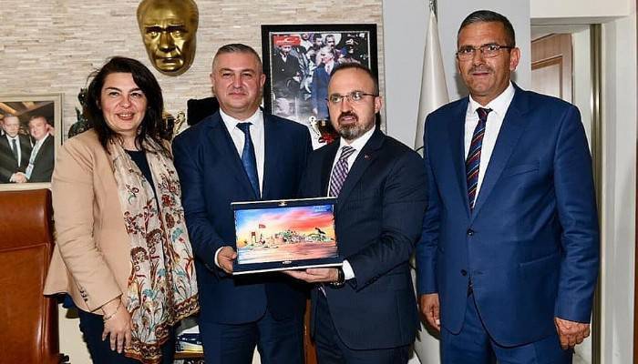 Turan'dan Oruçoglu'na Hayirli Olsun Ziyaret