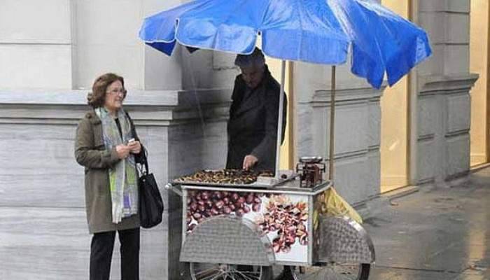 Behzat Uygur kestaneci oldu