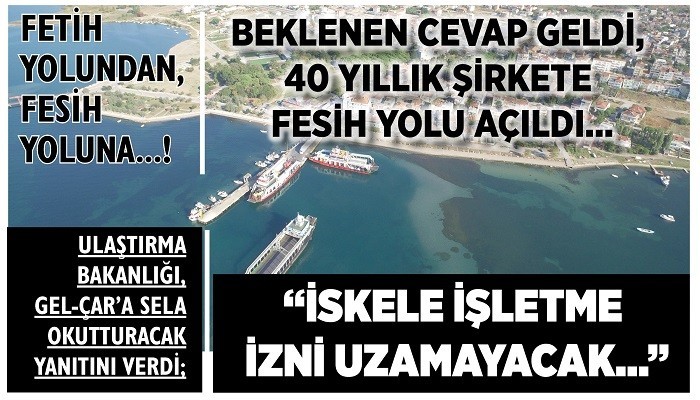 FETİH YOLUNDAN, FESİH YOLUNA...!