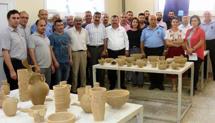 Çanakkale İşkur Kapalı Cezaevinde Mahkumlara Seramik Kursu Düzenledi