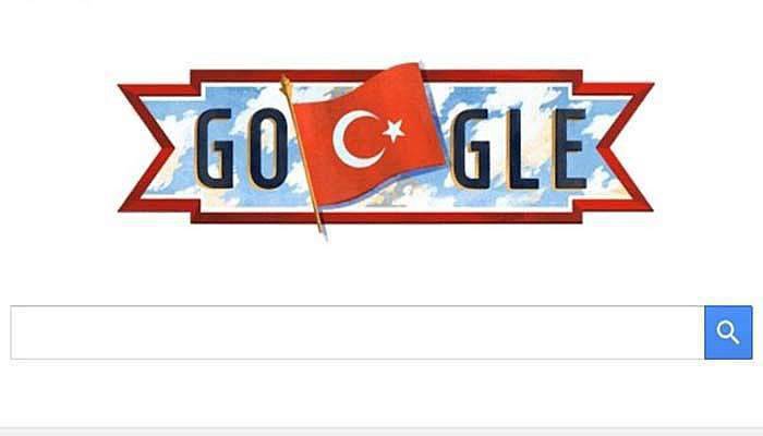 Google'dan 29 Ekim Cumhuriyet Bayramı'na özel doodle