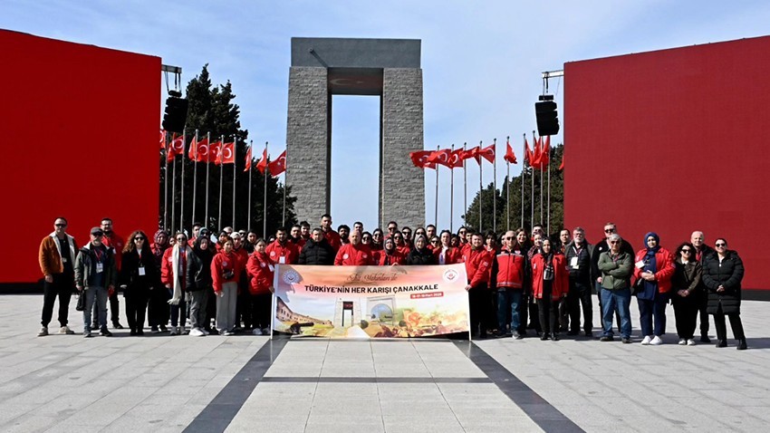 Şehit Aileleri Çanakkale’de Tarih Yolculuğuna Çıktı