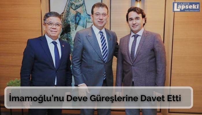 İmamoğlu’nu Deve Güreşlerine Davet Etti