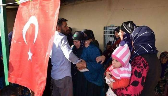 Şehidin baba evi ziyaretçi akınına uğradı