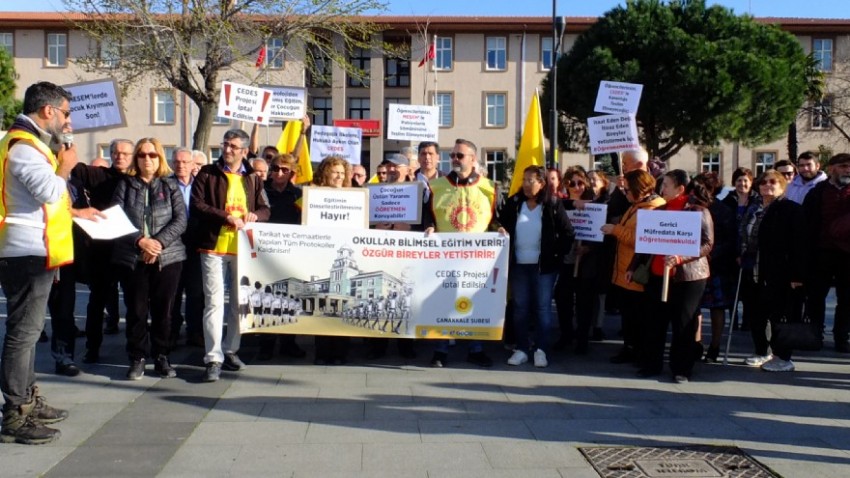 Eğitim-Sen’den Çağrı ÇEDES Derhal Durdurulmalı(video)