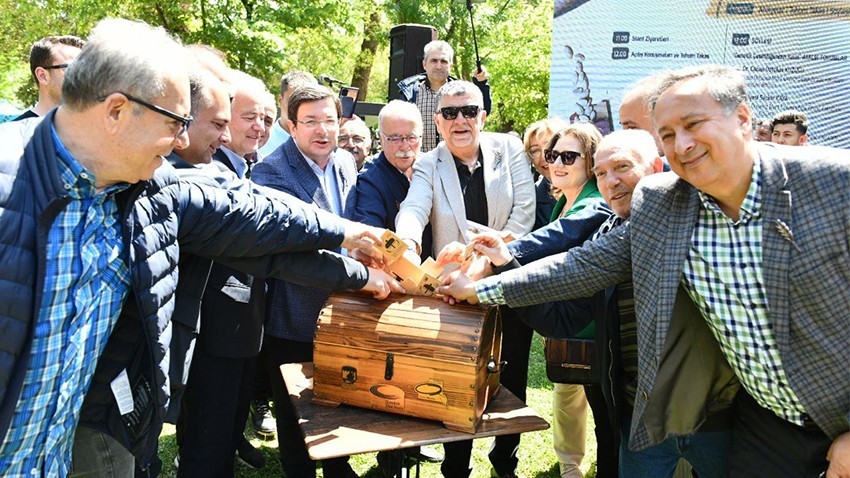 Tohum takası yapılan alan şenliğe dönüştü