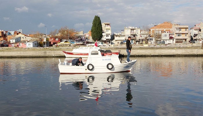 Sarıçay yosunları balıkçıları bıktırdı