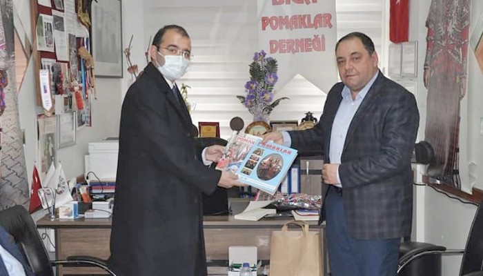 Kaymakam Dolu’dan Pomaklar Derneğine Ziyaret