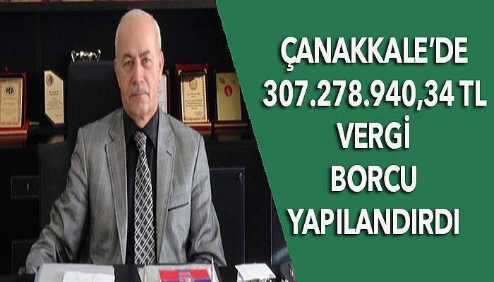 Çanakkale'de 41 bin 642 kişi yapılandırdı