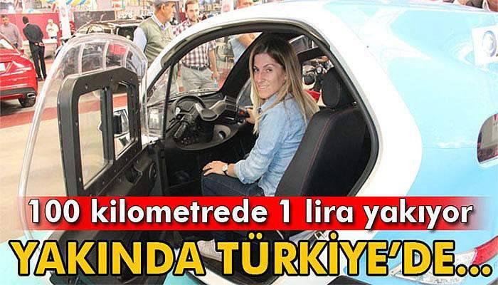 100 kilometrede 1 lira yakıyor