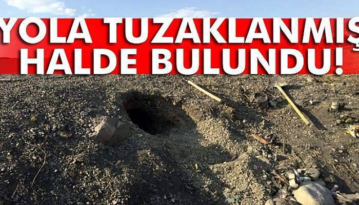 Cizre’de yol kenarına tuzaklanmış EYP bulundu