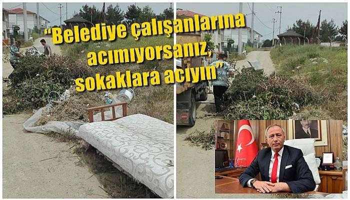 BAŞKAN ÇETİN’DEN ÇEVREYİ KİRLETENLERE UYARI
