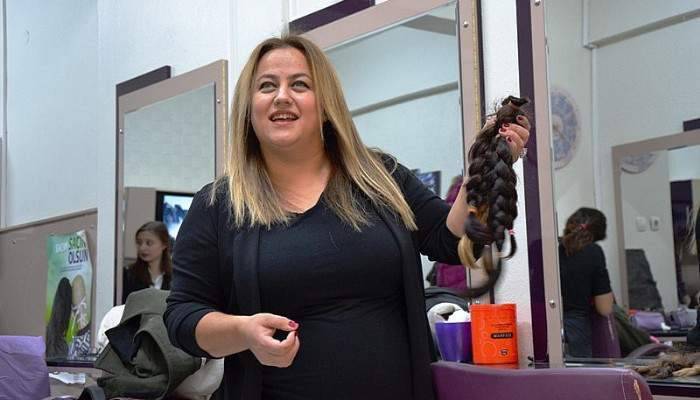 Saçım saçın olsun kampanyasına Biga'dan destek!