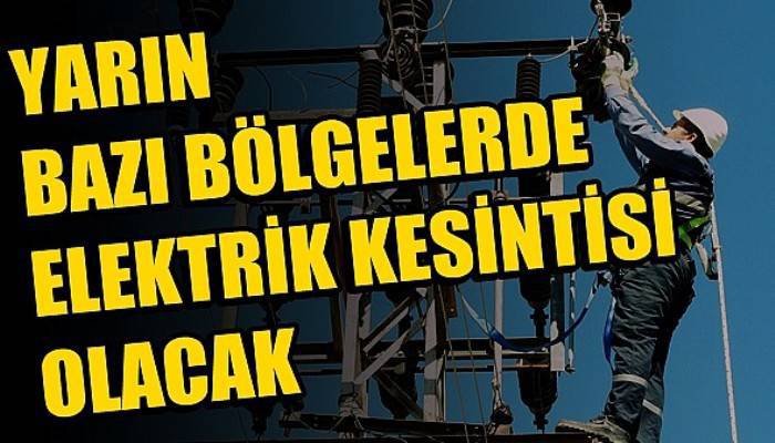 Çanakkale'de elektrik kesintisi